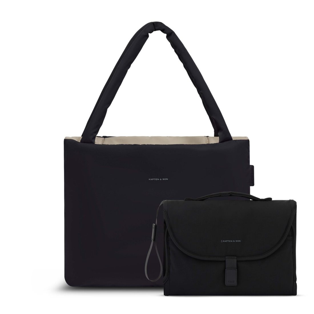 Norva 2in1 Diaper Black/Sand